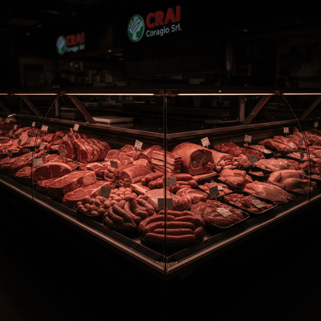Varietà di tagli di carne